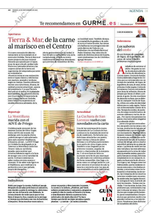 ABC CORDOBA 22-09-2018 página 31
