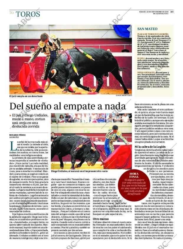 ABC CORDOBA 22-09-2018 página 70