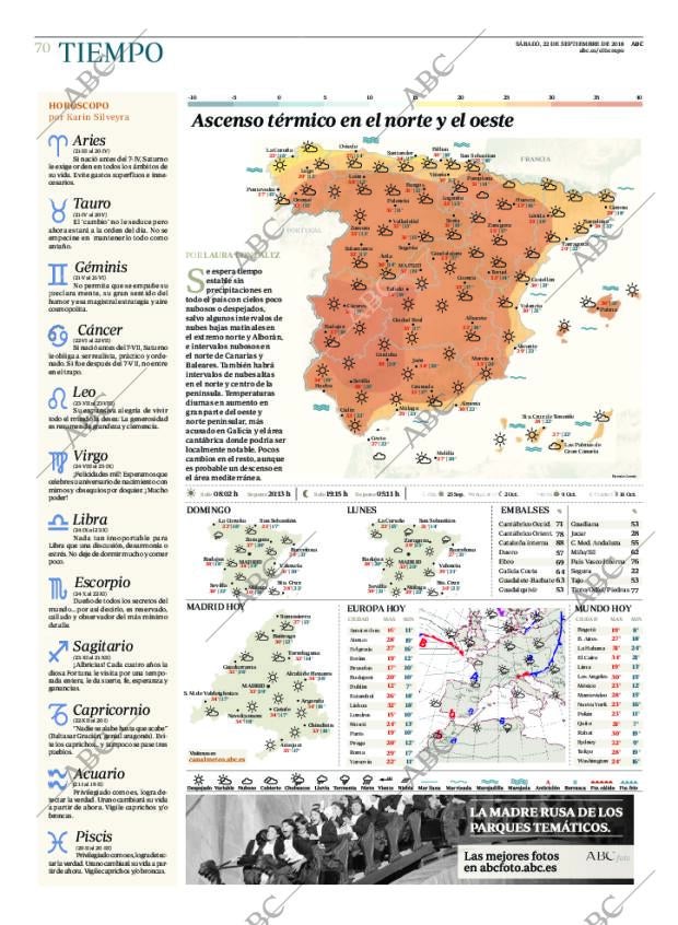 ABC MADRID 22-09-2018 página 70