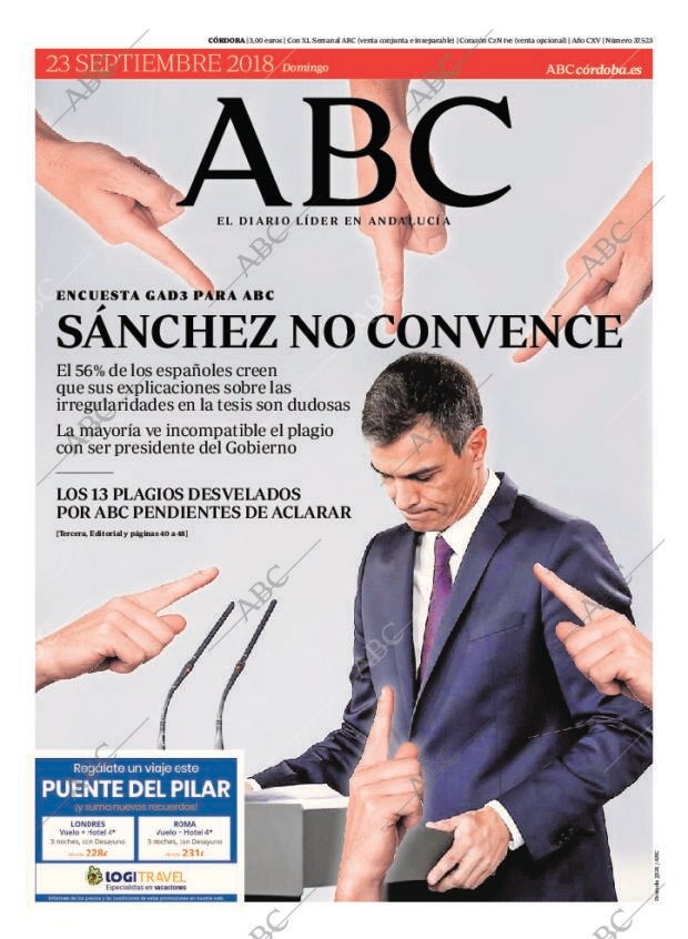 ABC CORDOBA 23-09-2018 página 1