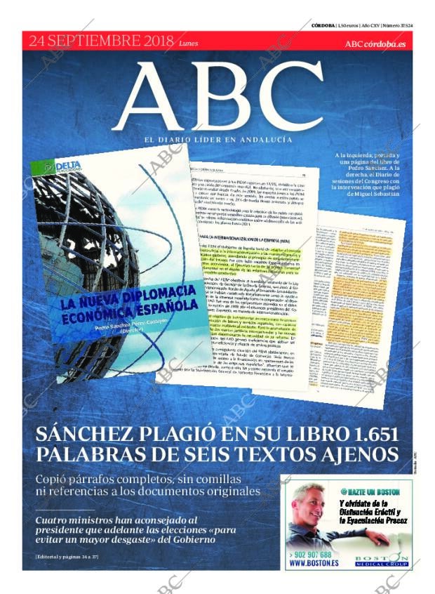 ABC CORDOBA 24-09-2018 página 1