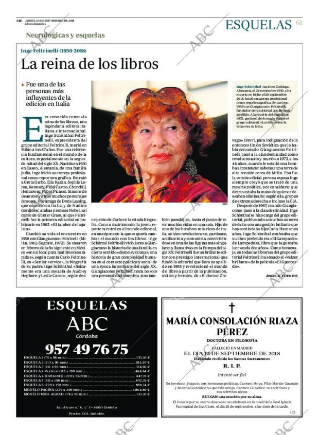 ABC CORDOBA 24-09-2018 página 61