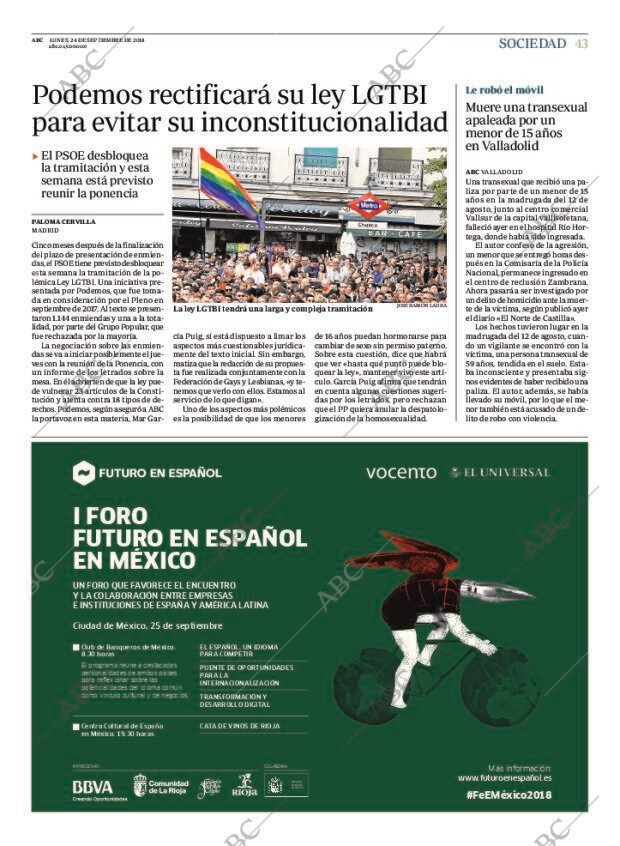 ABC MADRID 24-09-2018 página 43