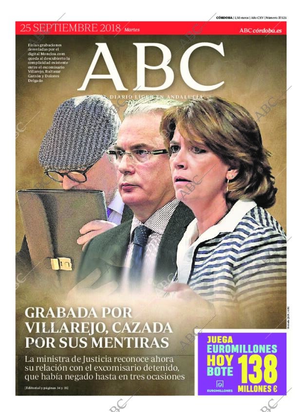ABC CORDOBA 25-09-2018 página 1