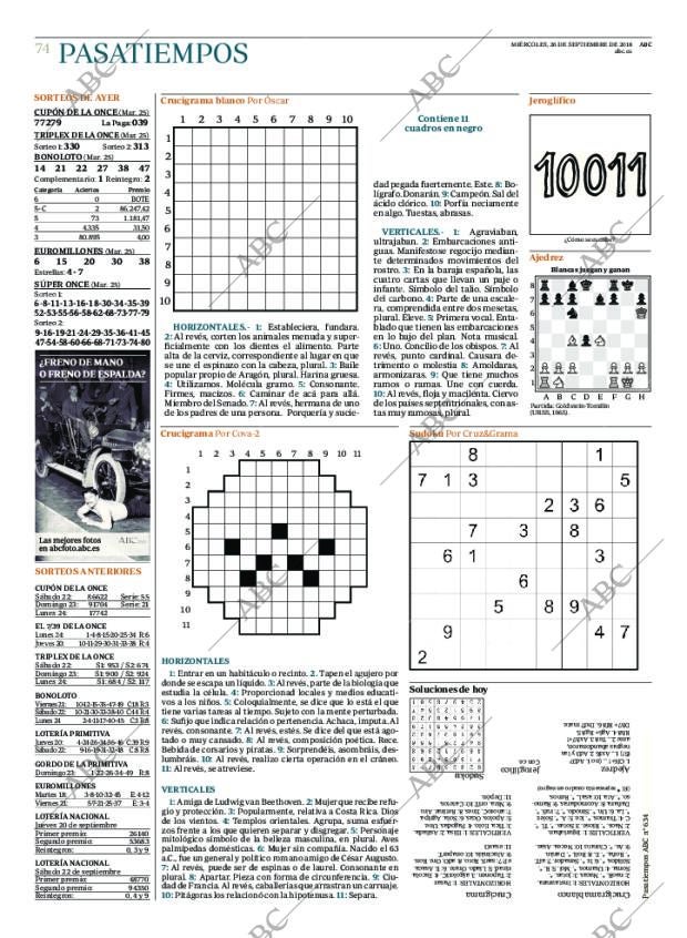 ABC CORDOBA 26-09-2018 página 74