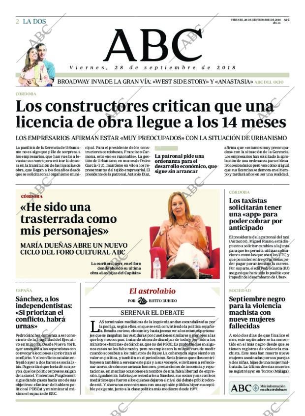ABC CORDOBA 28-09-2018 página 2