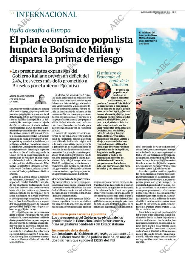 ABC CORDOBA 29-09-2018 página 50
