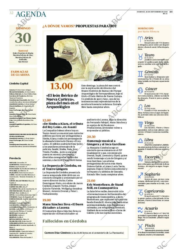 ABC CORDOBA 30-09-2018 página 32