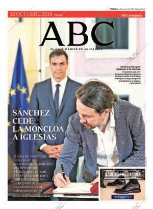 ABC CORDOBA 12-10-2018 página 1