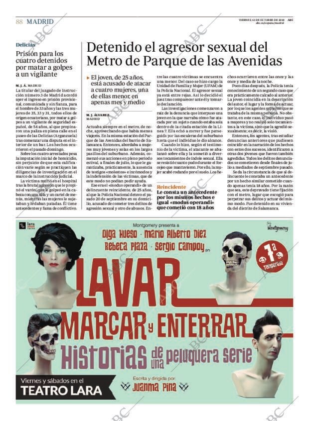 ABC MADRID 12-10-2018 página 88