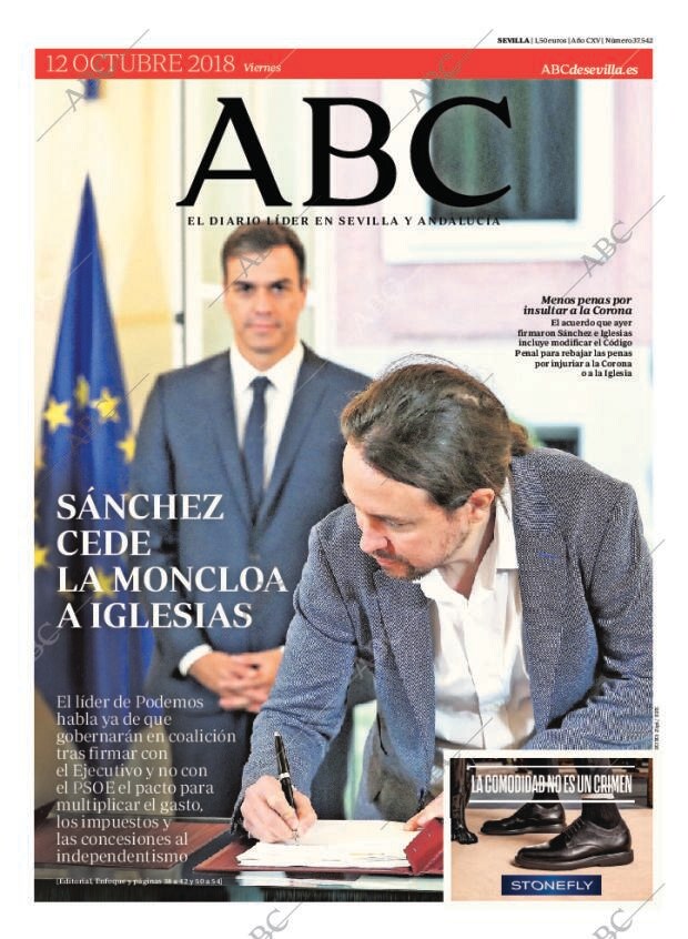 ABC SEVILLA 12-10-2018 página 1