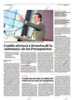 ABC MADRID 16-10-2018 página 20