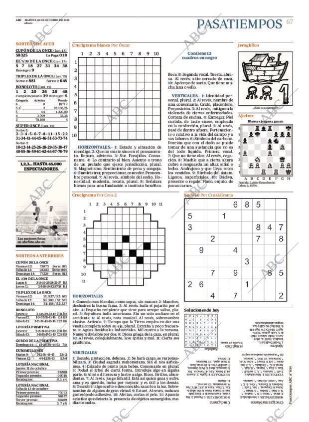 ABC MADRID 16-10-2018 página 67