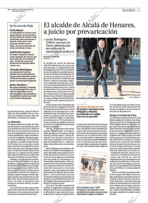 ABC MADRID 16-10-2018 página 69