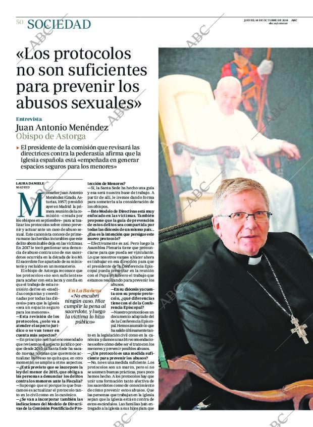 ABC MADRID 18-10-2018 página 50