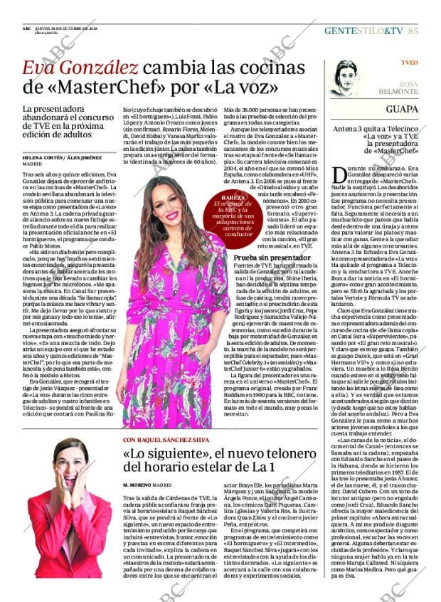 ABC MADRID 18-10-2018 página 85