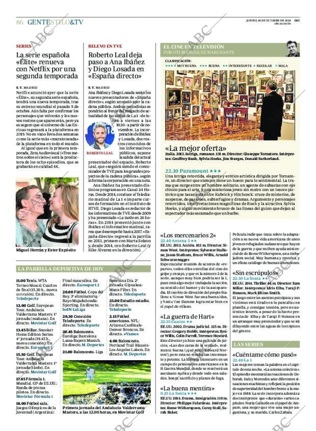ABC MADRID 18-10-2018 página 86