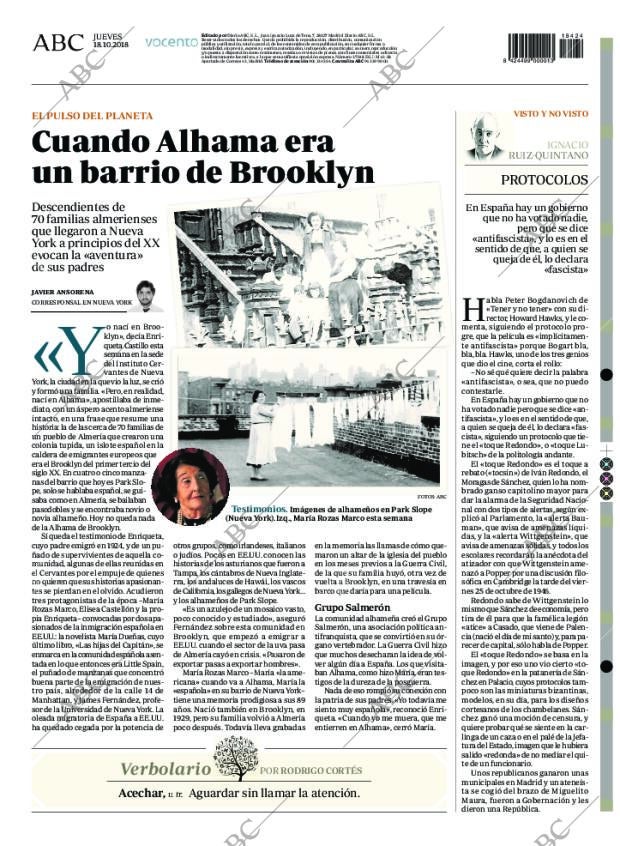 ABC MADRID 18-10-2018 página 88