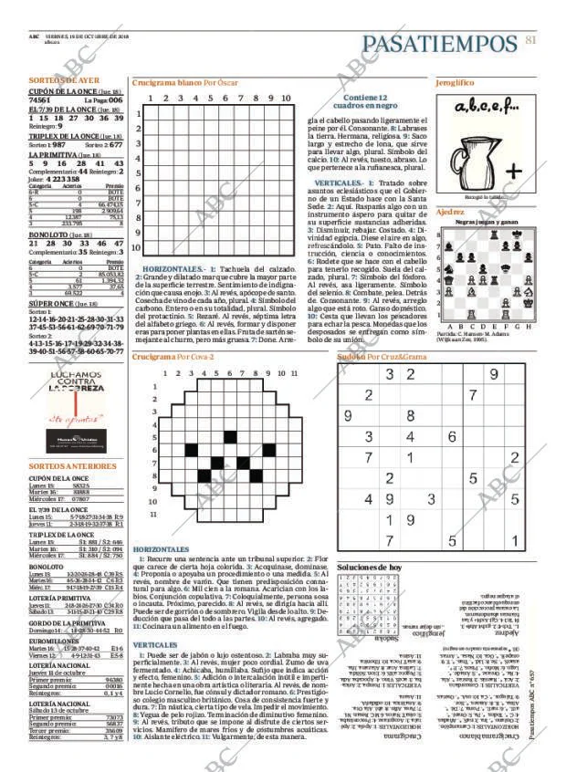 ABC MADRID 19-10-2018 página 81