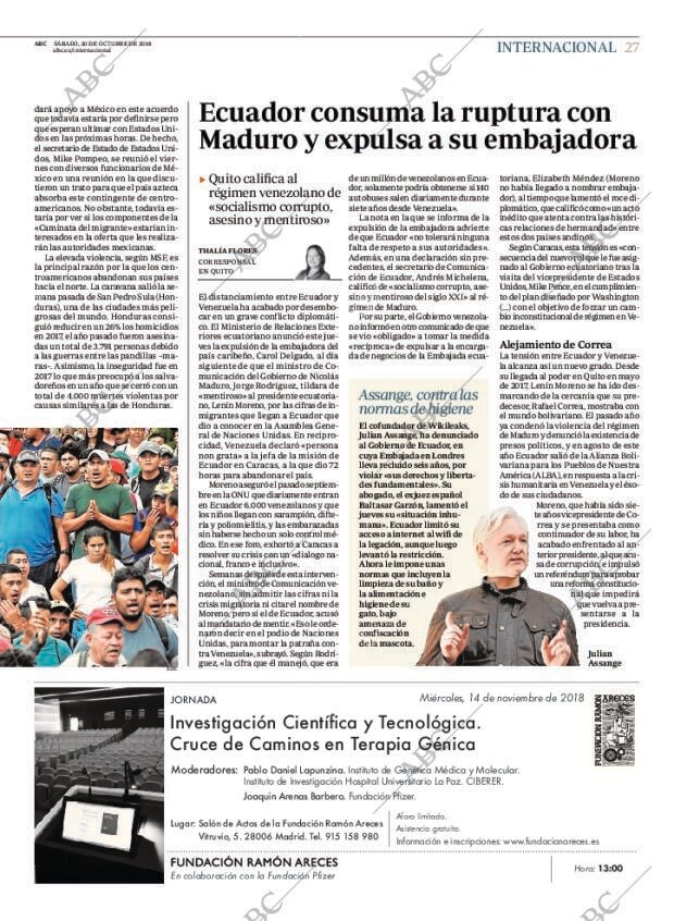 ABC MADRID 20-10-2018 página 27