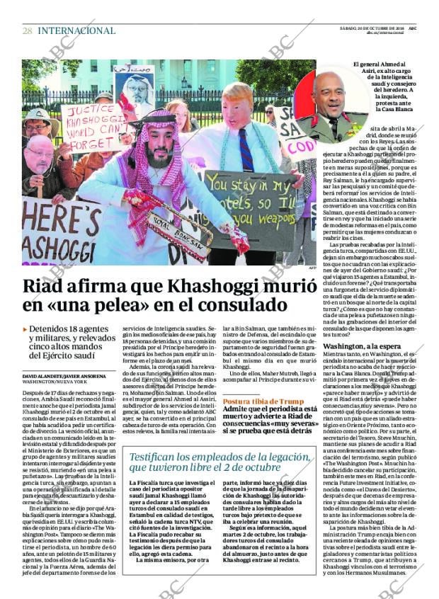 ABC MADRID 20-10-2018 página 28