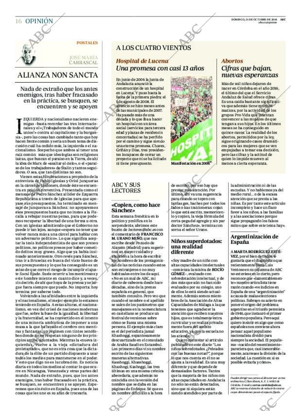 ABC CORDOBA 21-10-2018 página 16