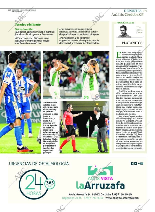 ABC CORDOBA 21-10-2018 página 89