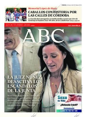 ABC CORDOBA 22-10-2018 página 1
