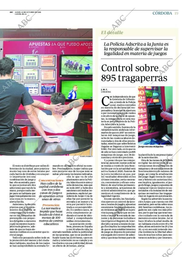 ABC CORDOBA 22-10-2018 página 19