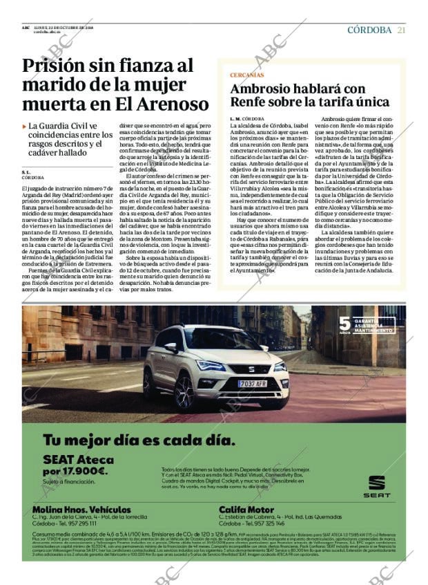 ABC CORDOBA 22-10-2018 página 21