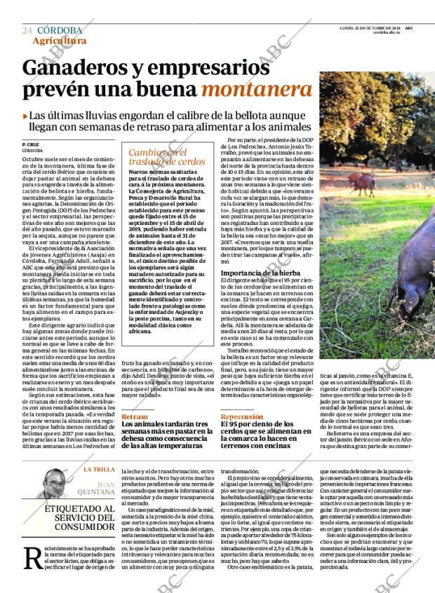 ABC CORDOBA 22-10-2018 página 24