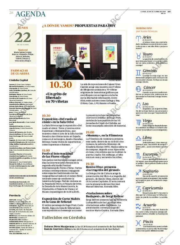 ABC CORDOBA 22-10-2018 página 28