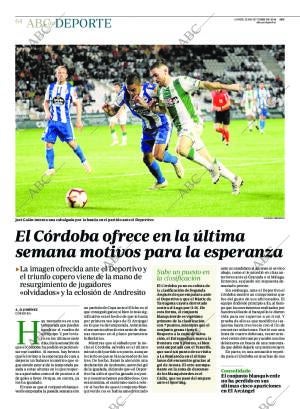 ABC CORDOBA 22-10-2018 página 64