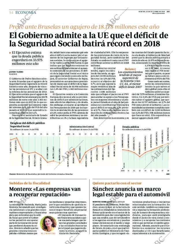 ABC CORDOBA 23-10-2018 página 54