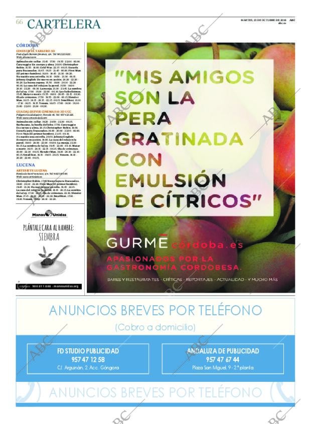 ABC CORDOBA 23-10-2018 página 66