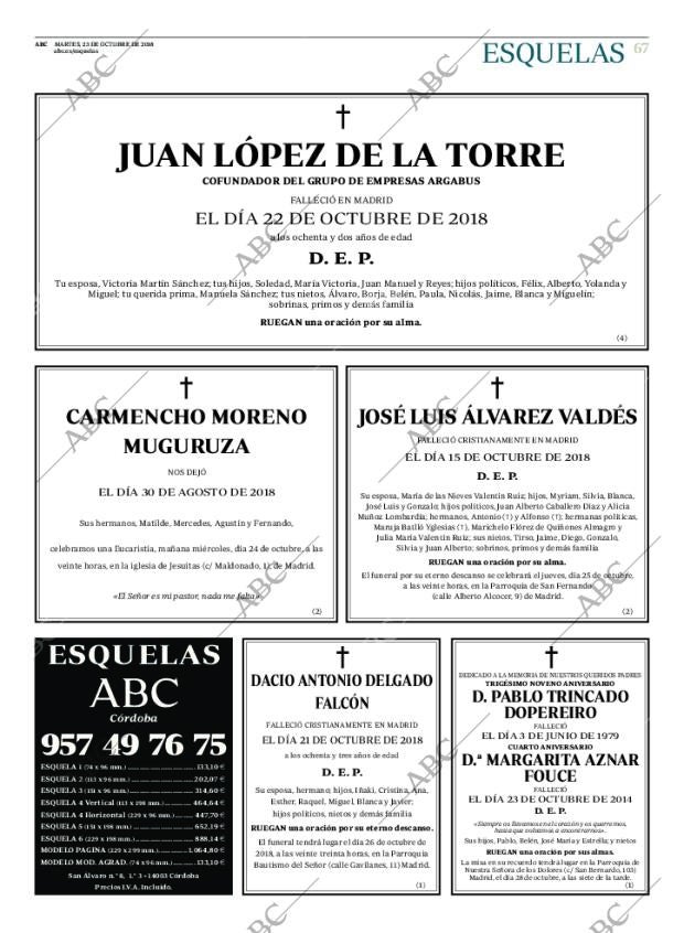 ABC CORDOBA 23-10-2018 página 67