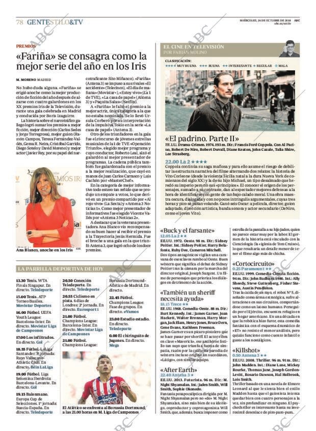 ABC MADRID 24-10-2018 página 78