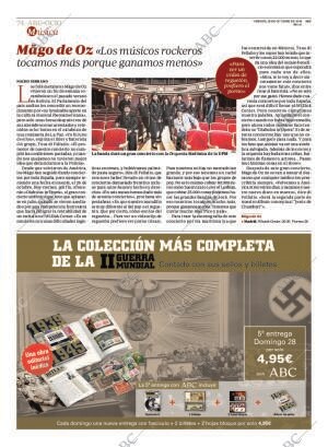 ABC MADRID 26-10-2018 página 74