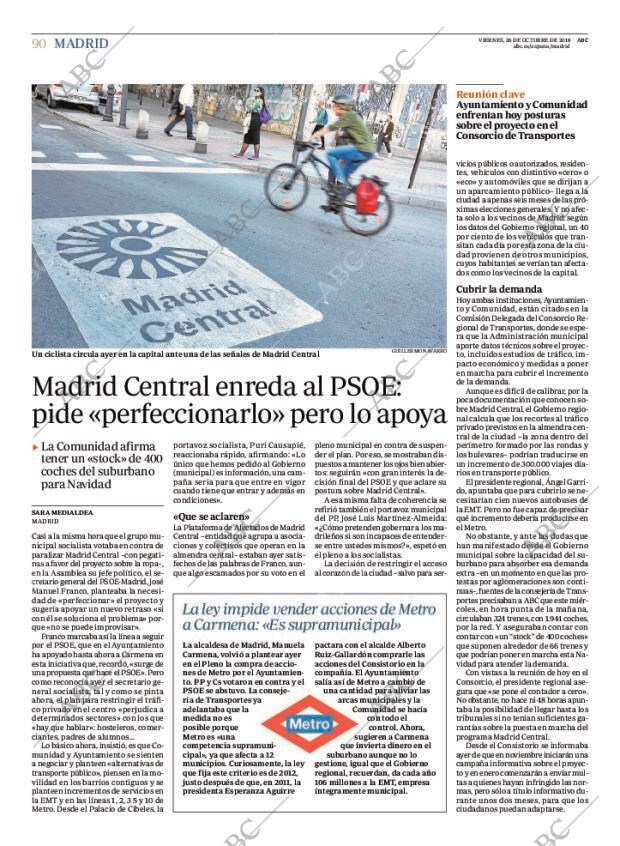 ABC MADRID 26-10-2018 página 90