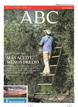 ABC CORDOBA 29-10-2018 página 1