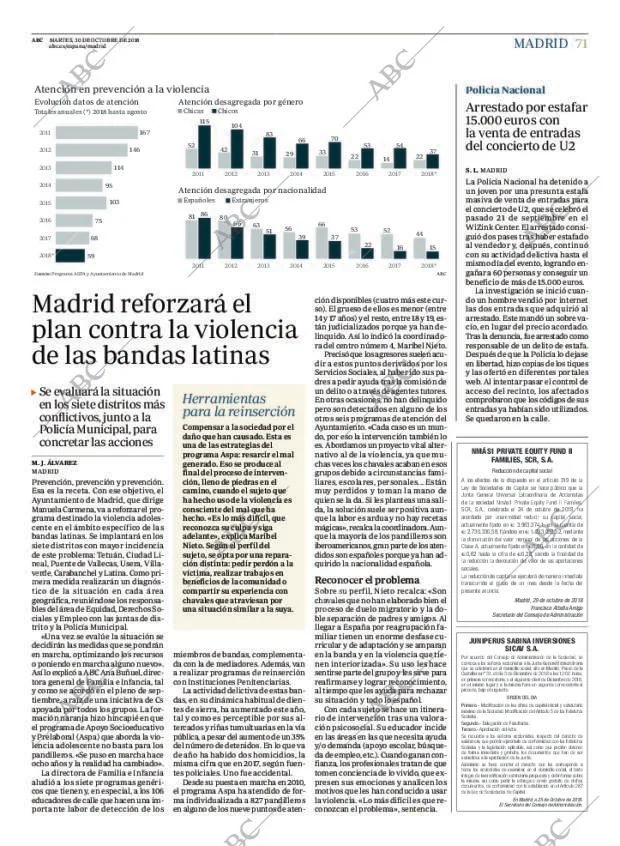 ABC MADRID 30-10-2018 página 71