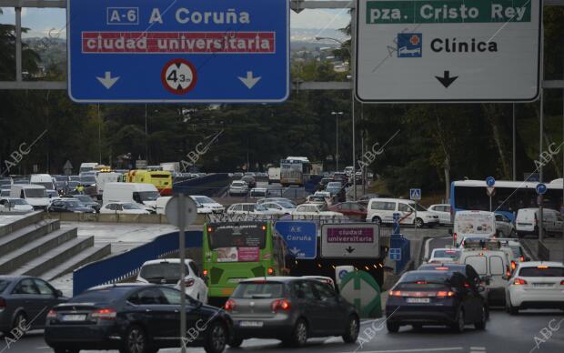 En la imagen, las inmediaciones a Moncloa, avenidad de la Memoria
