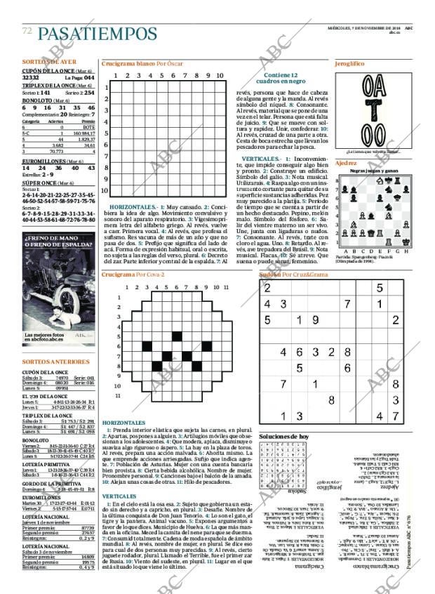 ABC MADRID 07-11-2018 página 72