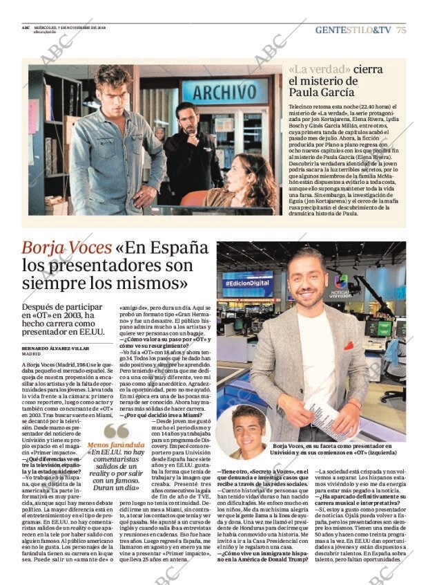 ABC MADRID 07-11-2018 página 75