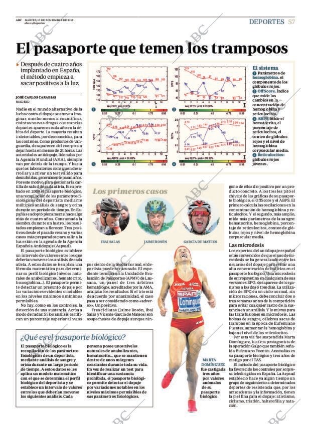 ABC MADRID 13-11-2018 página 57