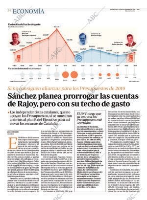 ABC MADRID 14-11-2018 página 34