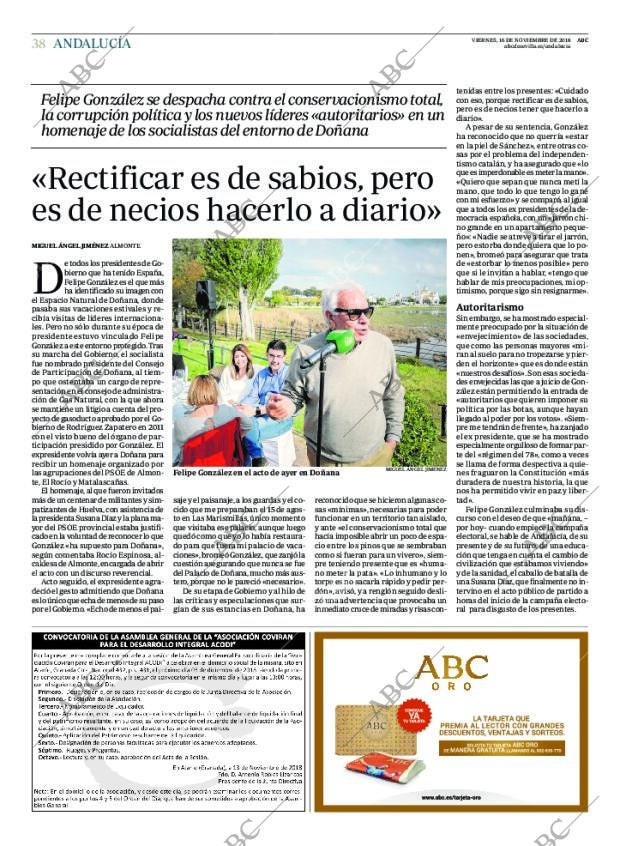 ABC CORDOBA 16-11-2018 página 38