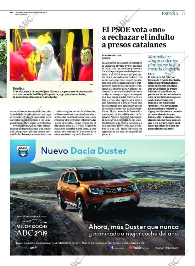 ABC CORDOBA 16-11-2018 página 43