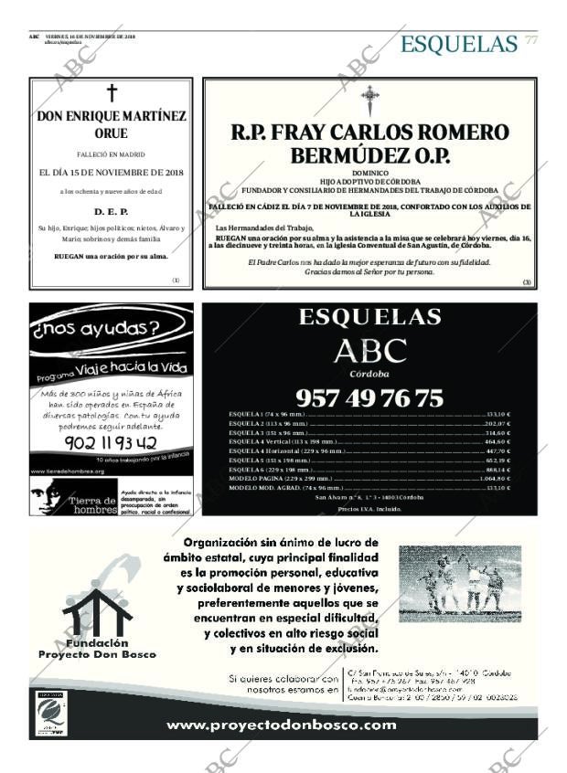 ABC CORDOBA 16-11-2018 página 77