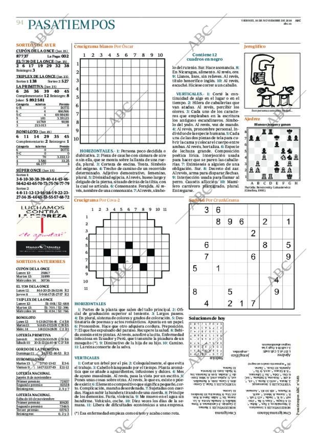 ABC MADRID 16-11-2018 página 94